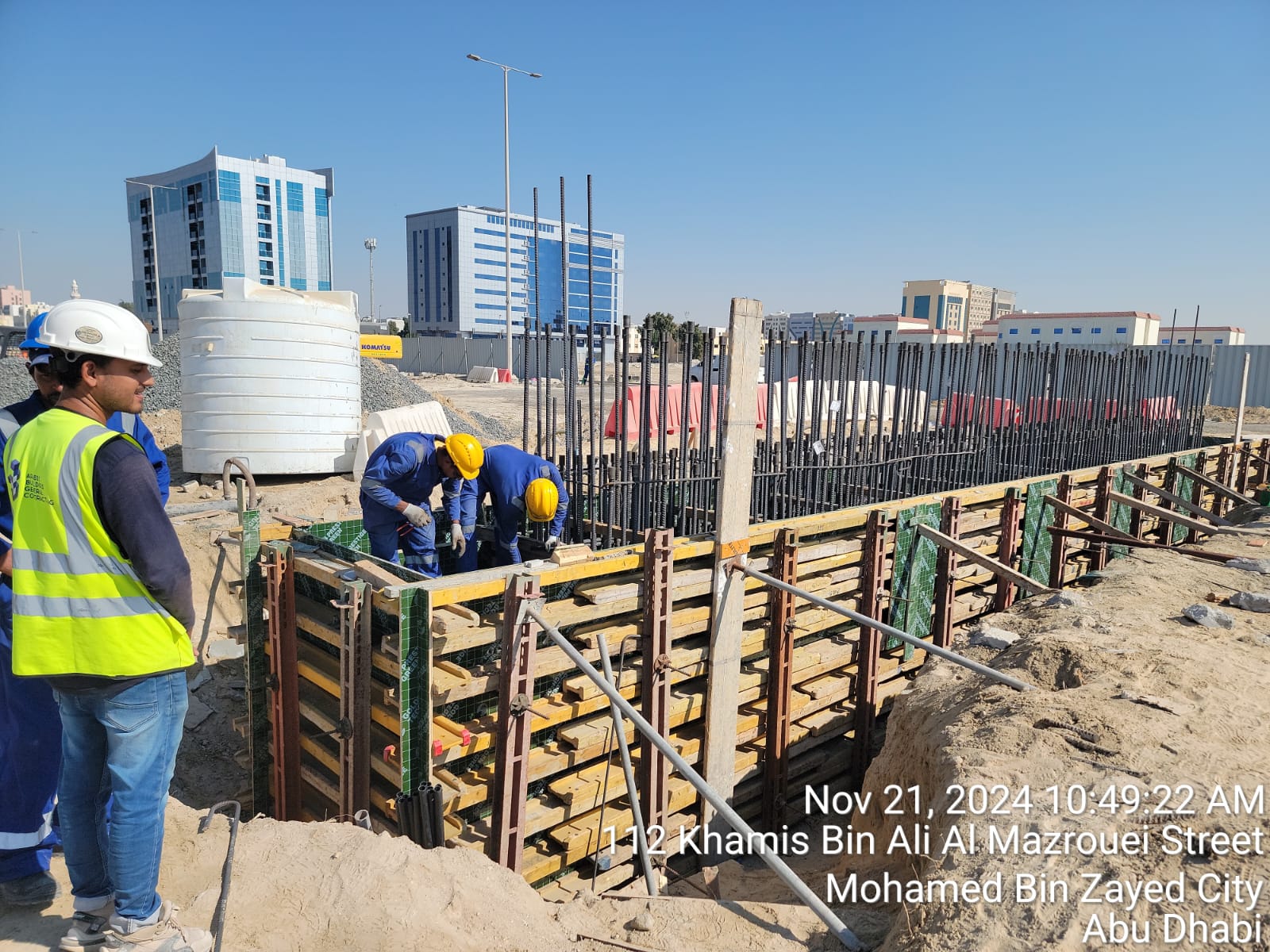 Construction of Utility Bridge